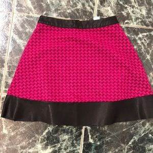 hot pink skirt